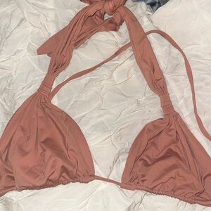 Monday swimwear talum top in pink blush